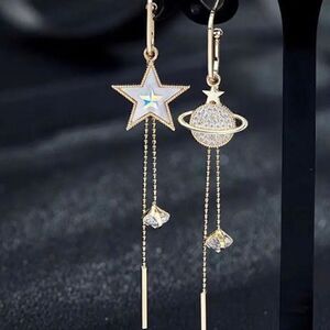 🎉🎉HP🎉🎉Betsey Johnson celestial drop dangle earrings 🎉🎉